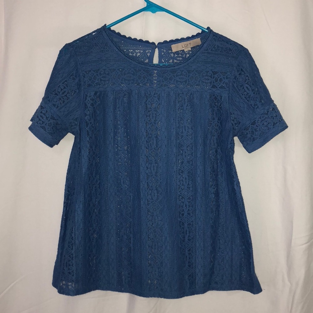 Sheer lace top